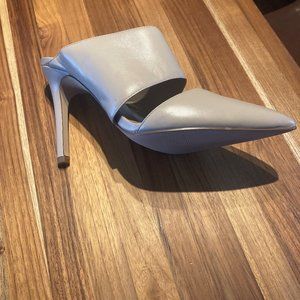 H by Halston leather 4" heels